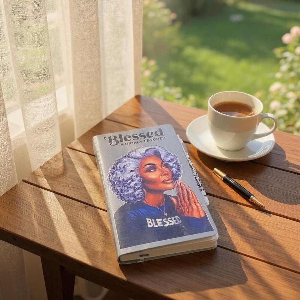 NWT - Blessed African American Woman-Journal (SKU 0215)